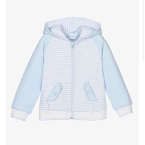 TUTTO PICCOLO Boy’s Toddler Zip Up Sweatshirt NWT Sz 3t